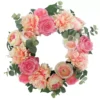 Sonoma Goods For Life® Artificial Hydrangea Cabbage Rose Wreath -home decoration 5997162