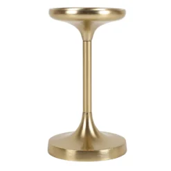 Sonoma Goods For Life® Gold Finish Tall Pillar Candle Holder Table Decor