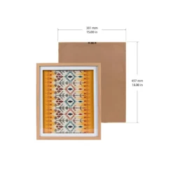 Sonoma Goods For Life® Framed Southwestern Pattern Wall Art -home decoration 5998918 ALT4