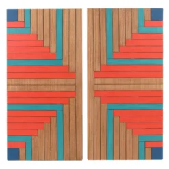 Sonoma Goods For Life® Colorful Panel Wall Art 2-Piece Set