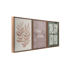 Sonoma Goods For Life® Keep It Simple Leaves Framed Wall Art 3-piece Set 9 Sonoma Goods For Life® Keep It Simple Leaves Framed Wall Art 3-piece Set -home decoration 6021257 ALT2