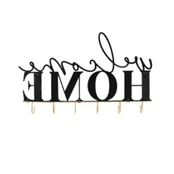 Sonoma Goods For Life® 6-Hook Welcome Home Wall Decor -home decoration 6043390 ALT3